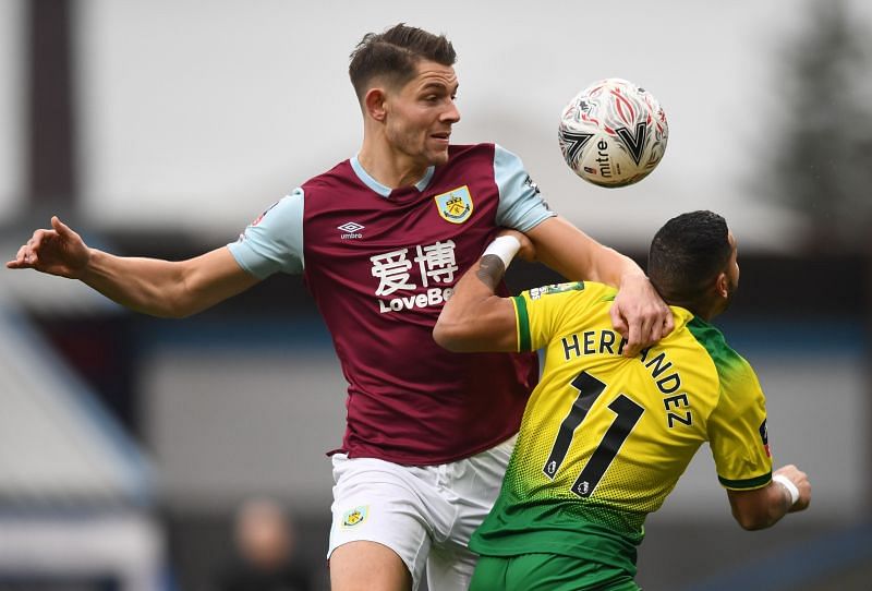 James Tarkowski has been a key member of Burnley's defence this season.